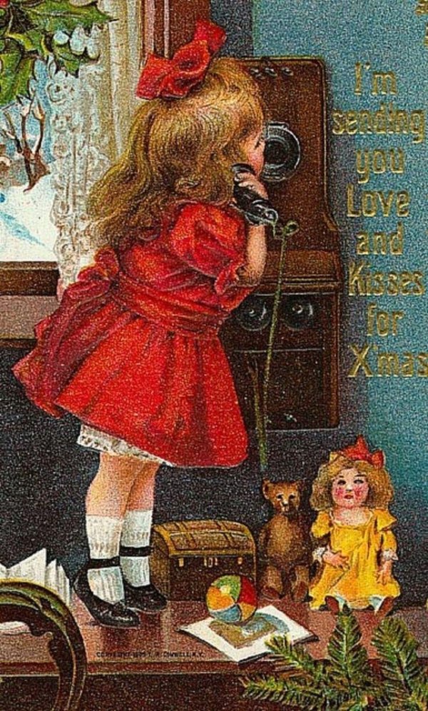 открытка винтажная