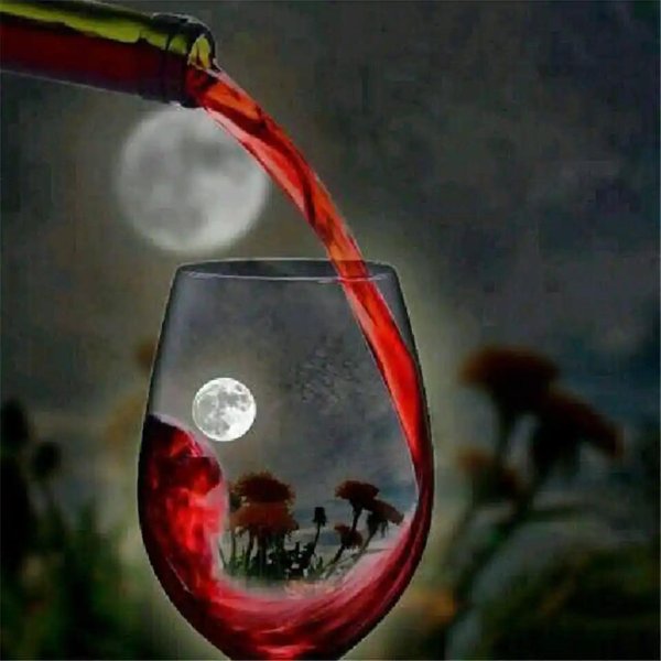 красивые бокалы