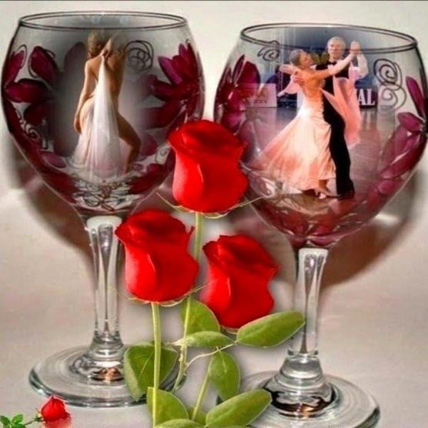 красивые бокалы