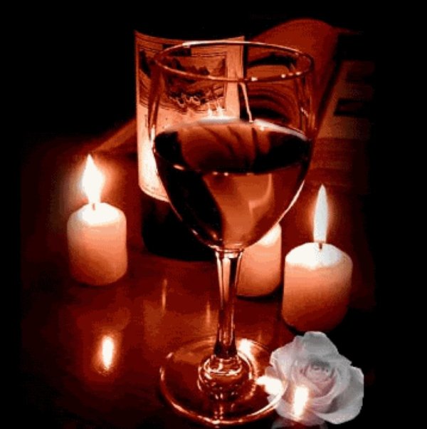 романтика свечи