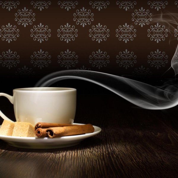 пар из чашки