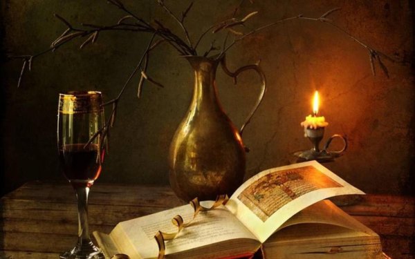 книжный натюрморт