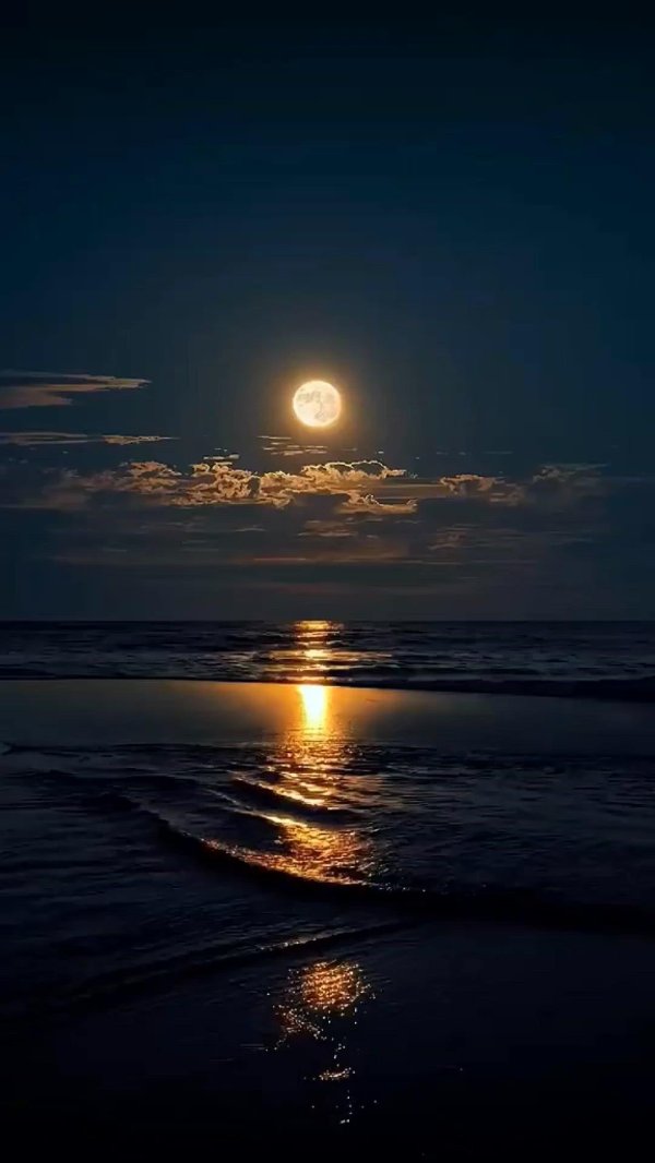 ночное море