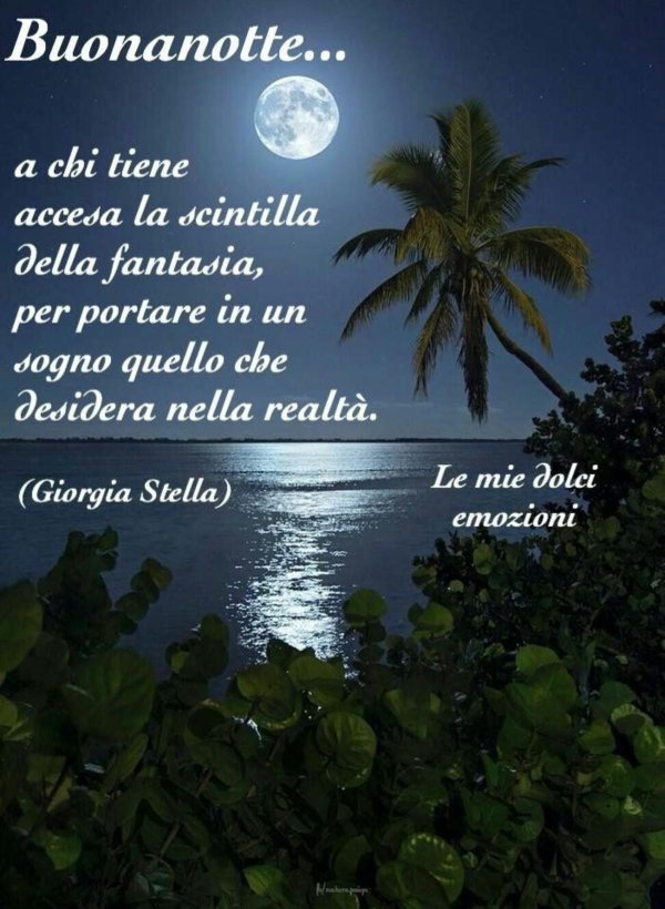 buona notte