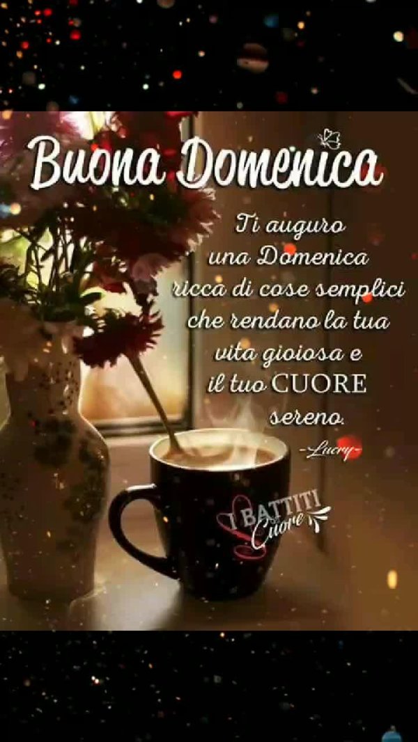 buona domenica