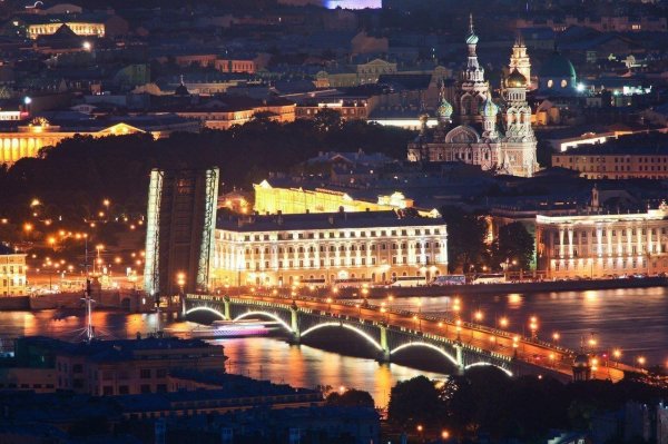 санкт петербург ночной