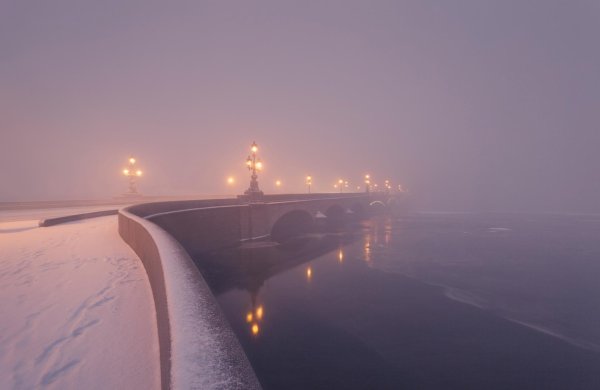 нева дворцовый мост