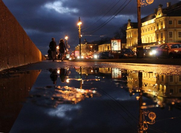 питер вечером