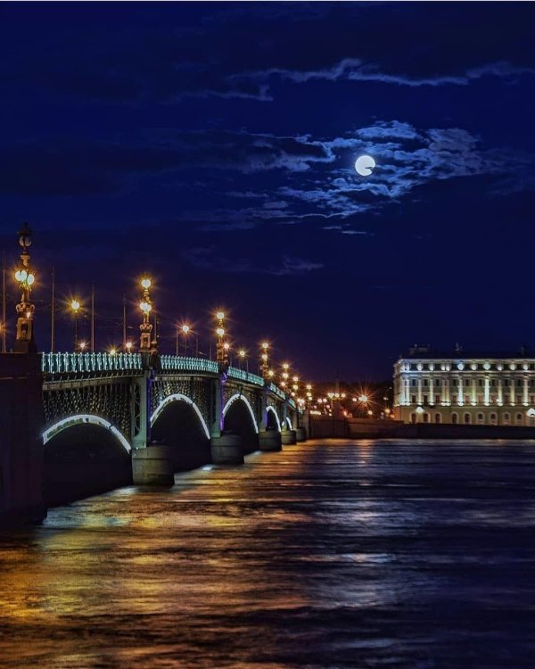 троицкий мост мост санктпетербурга