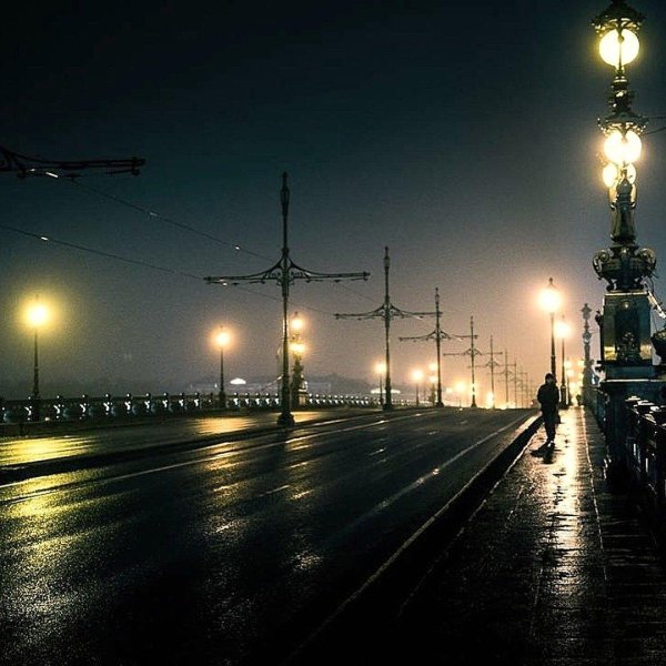 питер вечером