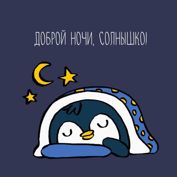 пингвинчик спит