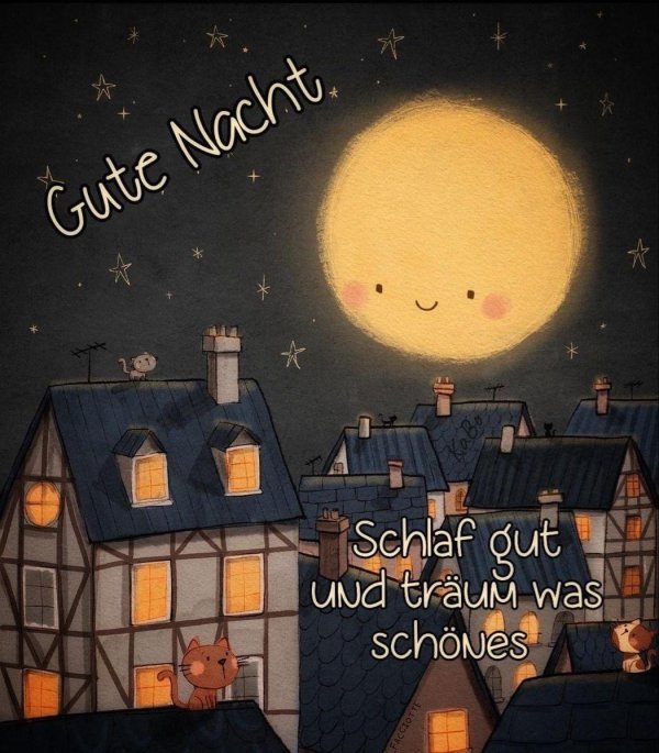 gute nacht freunde