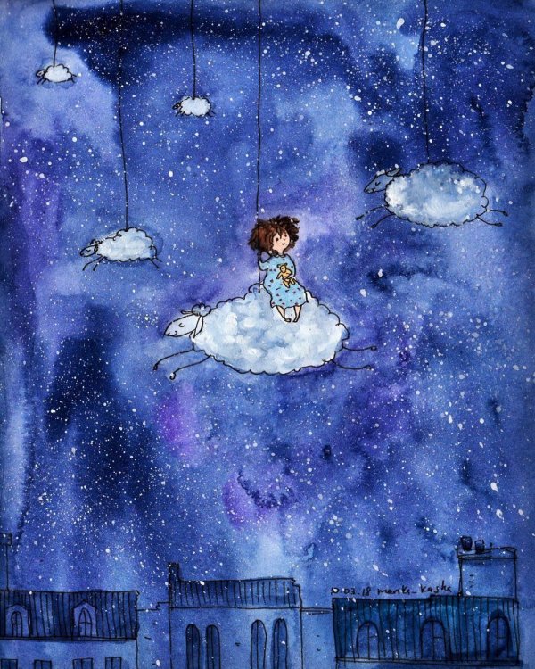 mankakasha иллюстратор