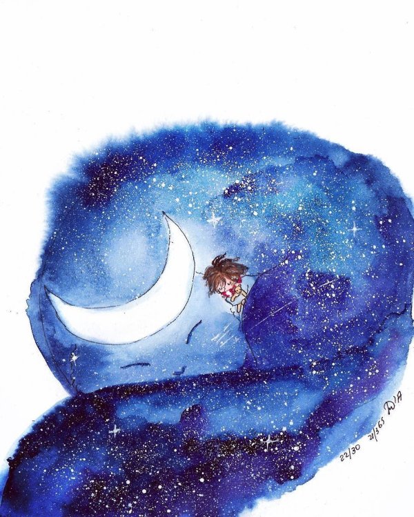 иллюстрация мечтатели