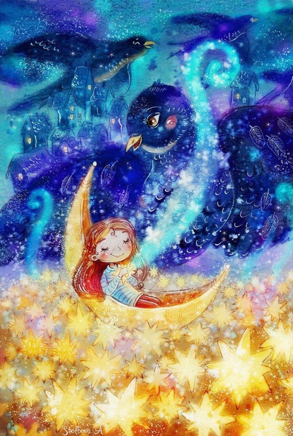 иллюстратор анастасия столбова