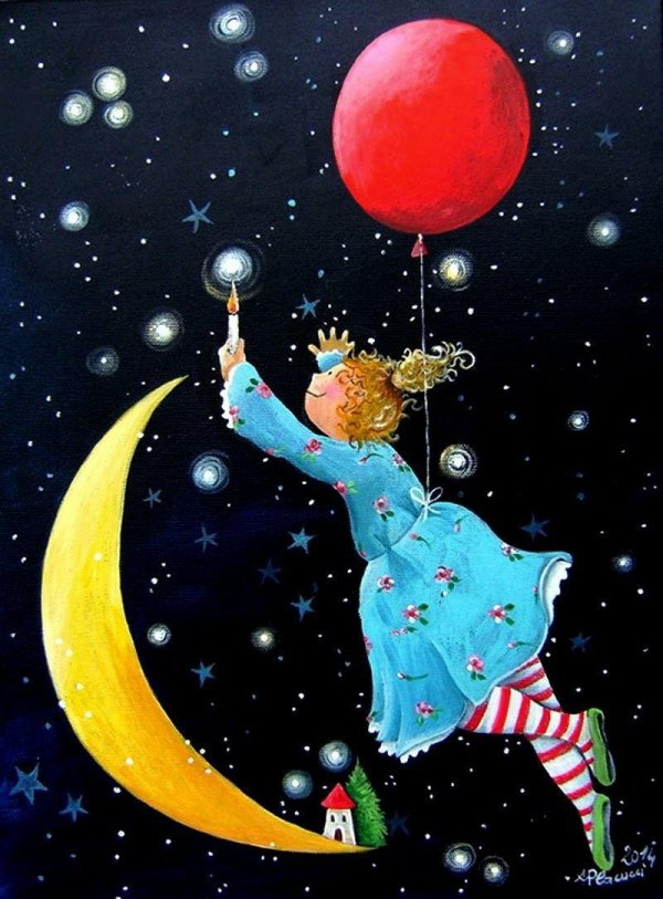 екатерина дудник картины ночь