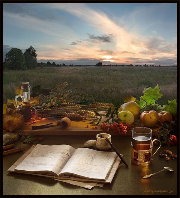 августовский вечер