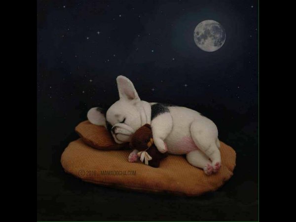 игрушка реалистичные французского бульдога