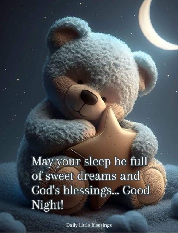 good night teddy