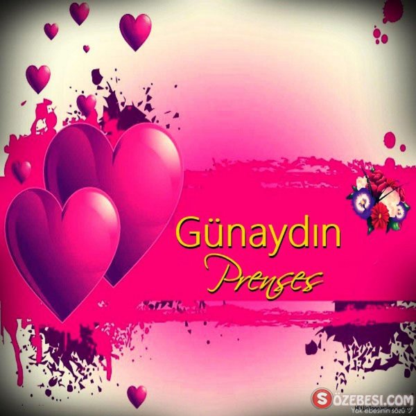 günaydın sevgilim