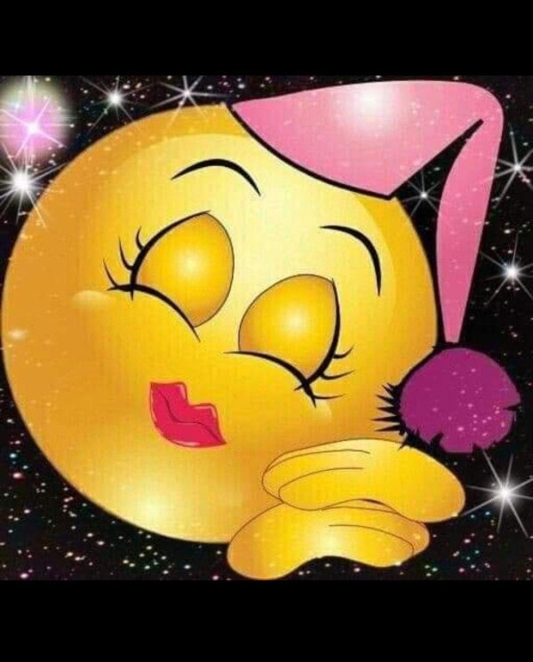 смайлик спит