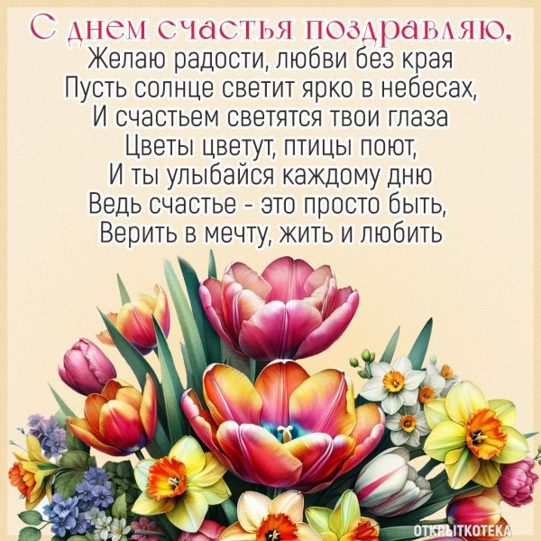 пожелание счастья