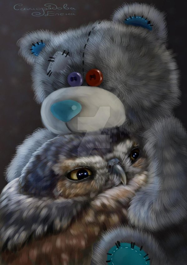 грустный совенок