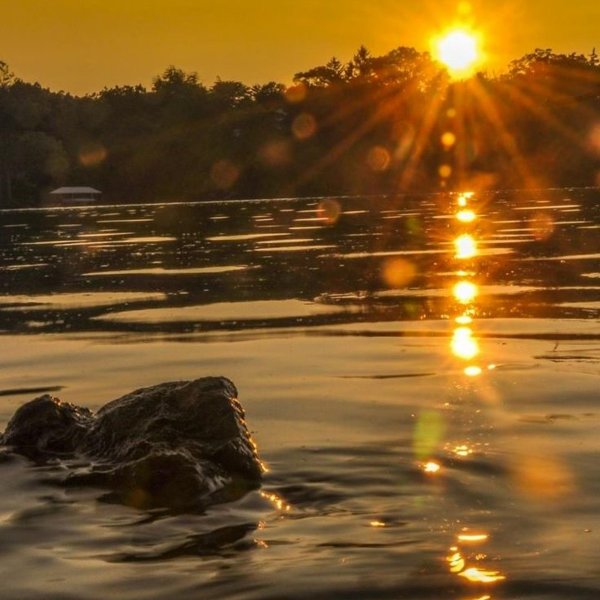 красивое солнце