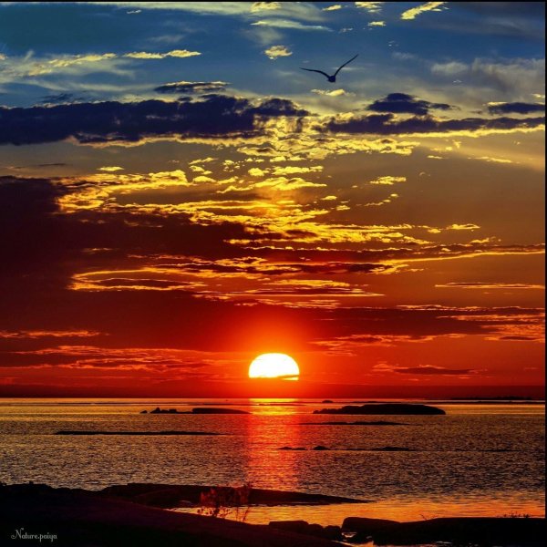 закат восход