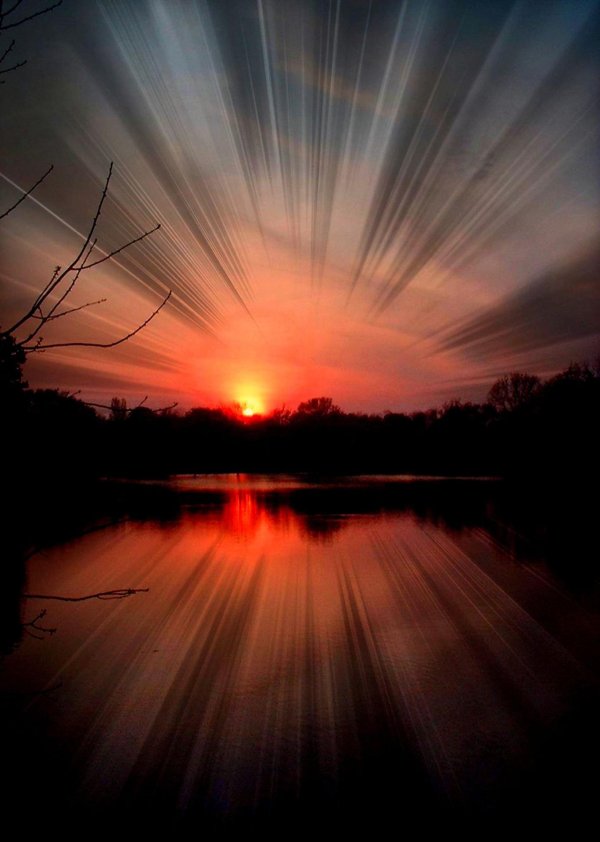 закат солнца