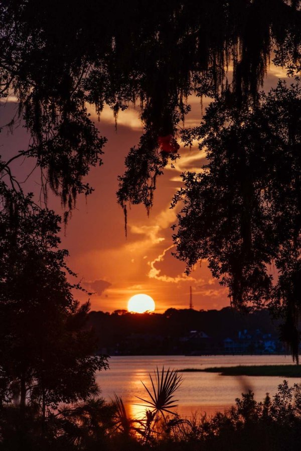 вечерний закат