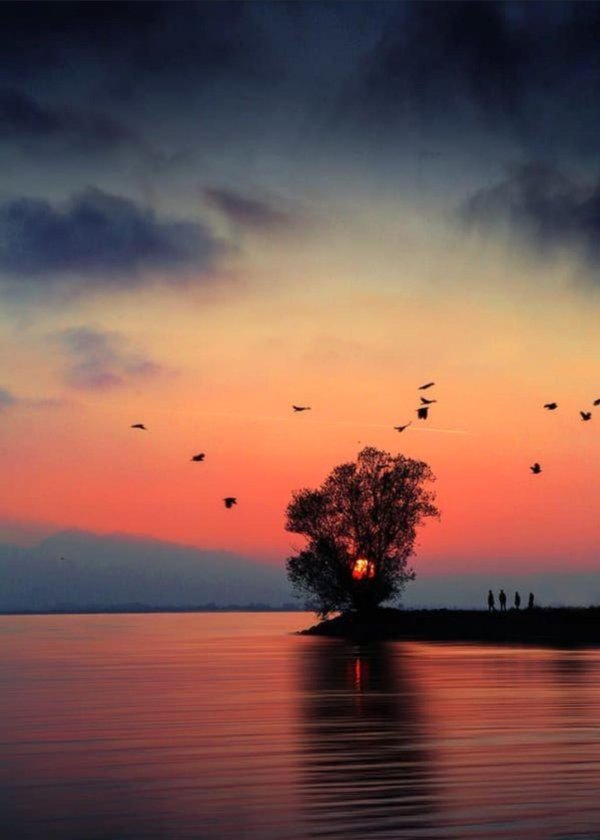 закат красивый