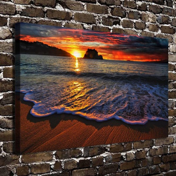 прилив на закате