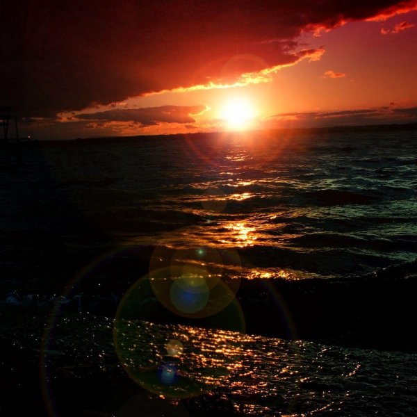 ночное море