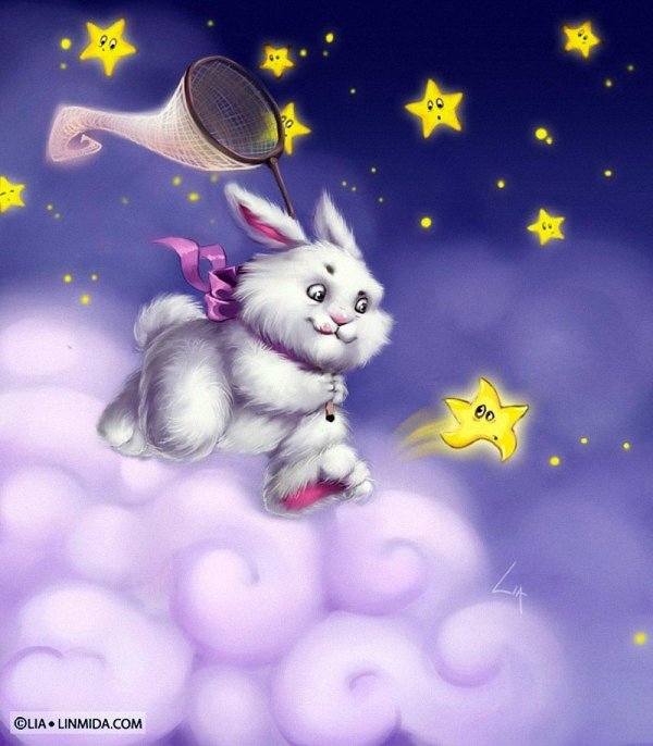 зайчик красивый