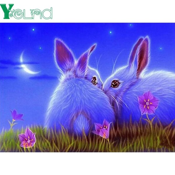 картина кролик