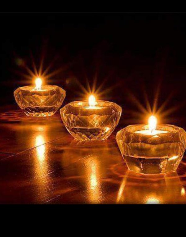 хрустальные подсвечники