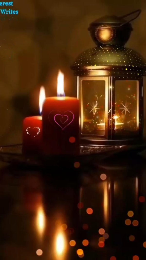 фонарик со свечкой