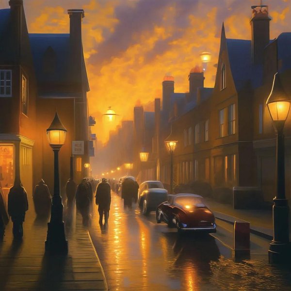 вечерние улицы