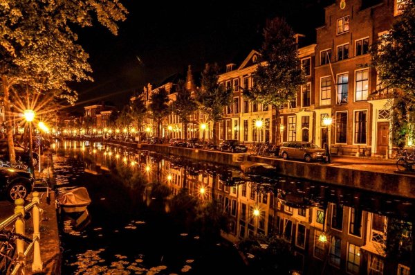 амстердам ночью