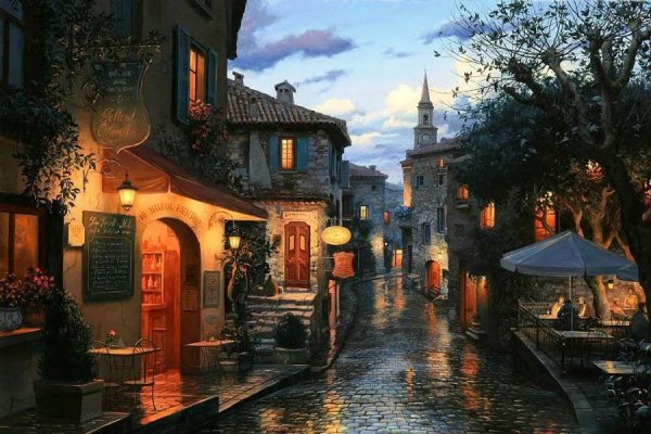 пейзаж города