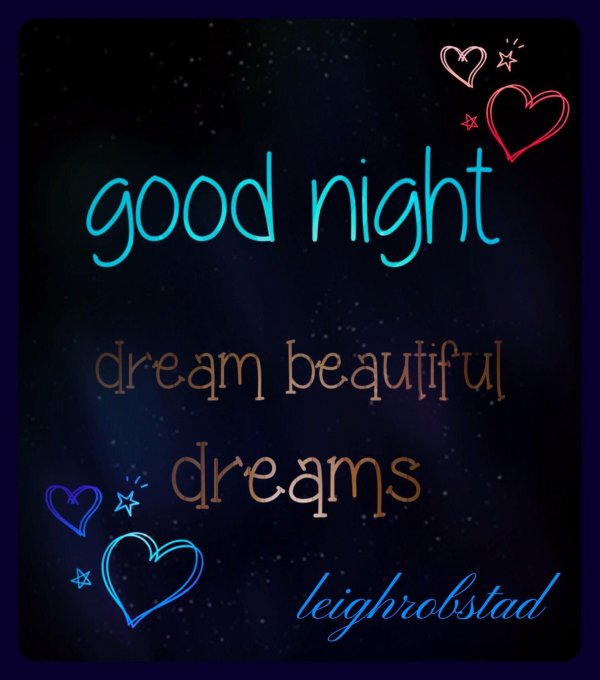 спокойной ночи на английском языке