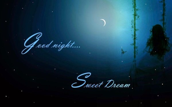 goodnight and sweet dreams