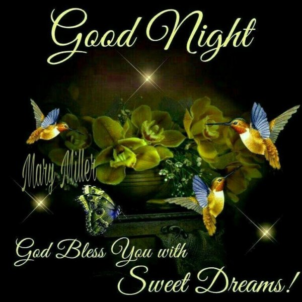 спокойной ночи открытка