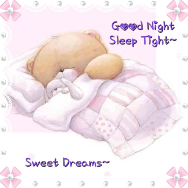 good night sweet dreams