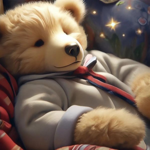 сладких снов медвежонок