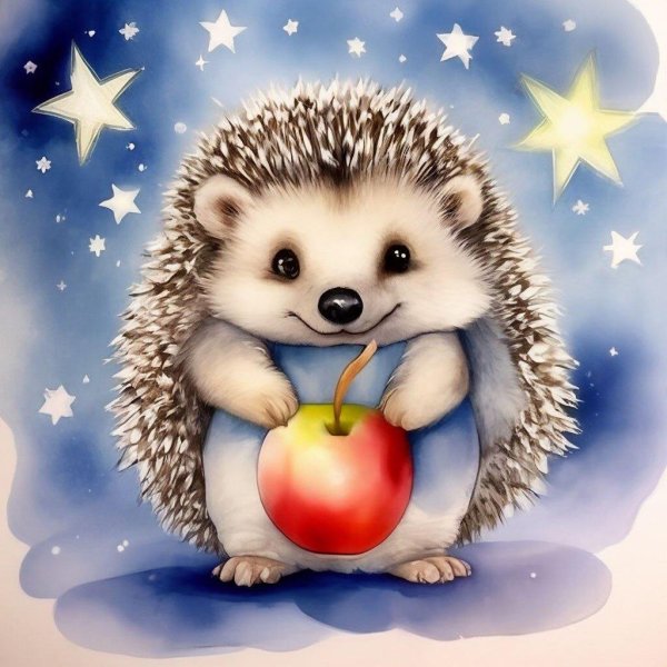 милые ёжики