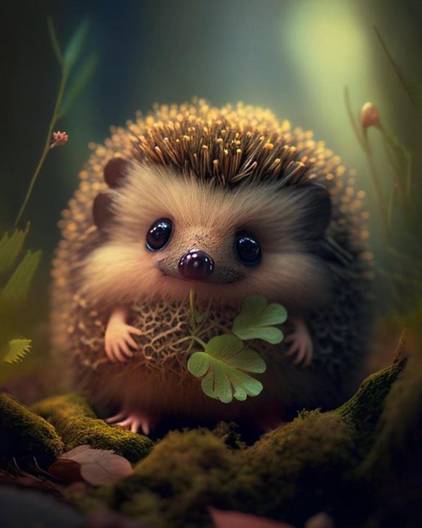 Доброй ночи ежик