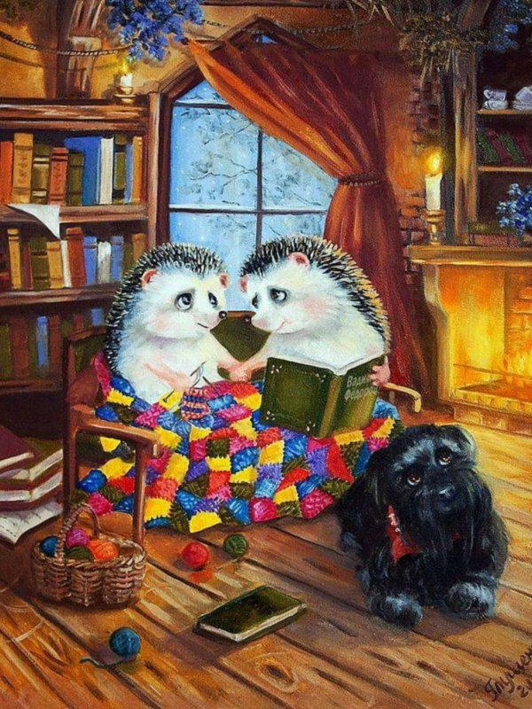 уютные рисунки