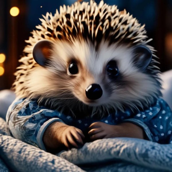 милые ежики